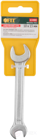 Ключ рожковый "Хард", хромированное покрытие 10х13 мм