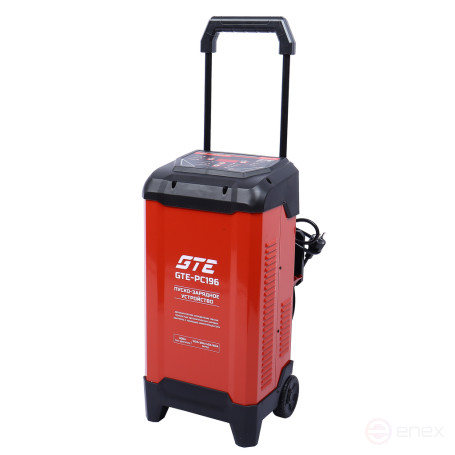 Устройство пуско-зарядное 12-24V 650Ач/300А передвижное GTE