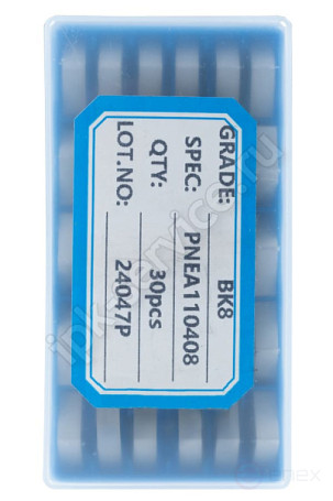 PNEA110408ВК8(YG8)(B35) Пластина пятигранная сменная ИПК