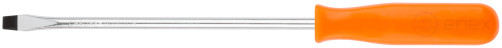 Отвертка "Эконом", CrV сталь, пластиковая оранжевая ручка 6х150 мм SL