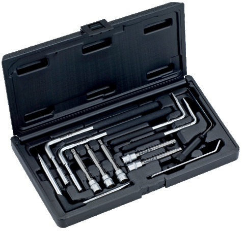 A set of tools for removing airbags, 12 pcs.