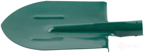 Bayonet shovel without handle, with stiffeners 190x350 mm