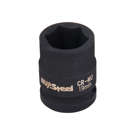 Головка ударная 6-гранная 1/2" 19 мм