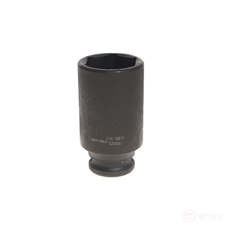 End head 32mm 1/2" 6-sided impact deep L=78mm EUREKA ER-95820 /1/8