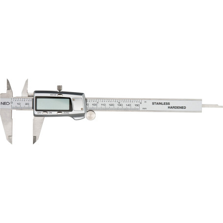Digital caliper, 150 mm, , stainless steel