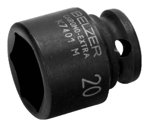 3/8" Ударная торцевая головка, 21 мм