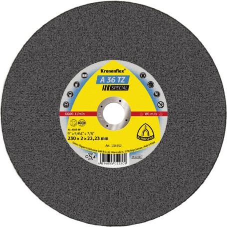 Отрезной круг INOX A 36 TZ Special, 125 x 2 x 22,23