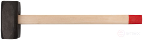 Forged sledgehammer assembly, wooden handle 10 kg