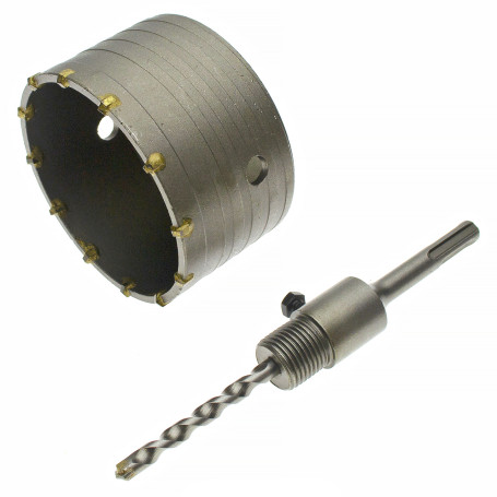 Коронка по бетону 100мм, SDS Plus, Чеглок (4/20)