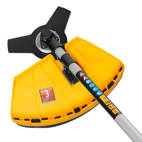 DGT-43-PRO gasoline trimmer, anti-vibration, 43 cm3, non-detachable, consists of 2 parts Denzel