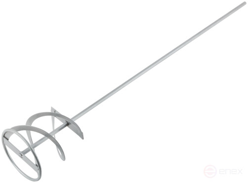 Mixer for paint and building mixes, hexagonal shank 100x600mm