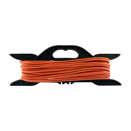 Extension cord on the frame ProConnect PVS 2x0.75.20 m, used, 6 A, 1300 W, IP20, orange (Made in Russia)