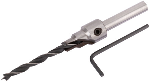 Drill bit with countersink for the furniture ties 5 mm/9.5 mm countersink (for tightening 7х70)