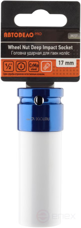 Impact wheel head *17 (DR1/2";L-85mm with plast.protection) Avtodor PRO 39227