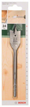 Flat-milling drill, hexagon D= 24.0 mm; working length= 160 mm