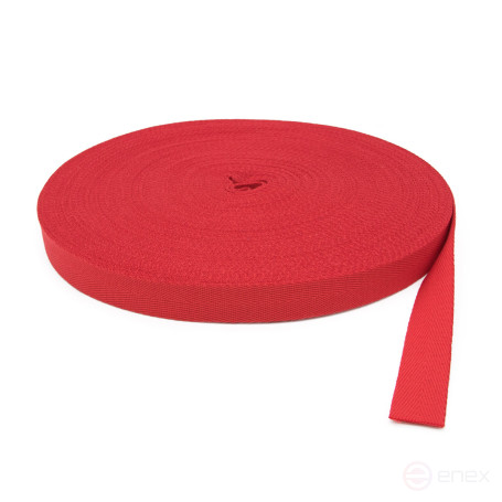 Textile mounting tape 50 m color: red FEDAST