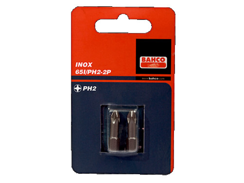 Биты под винты Phillips , 25 мм 65I/PH2-2P