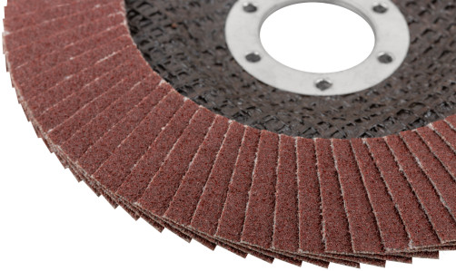 Круг лепестковый торцевой 125 мм, P 100