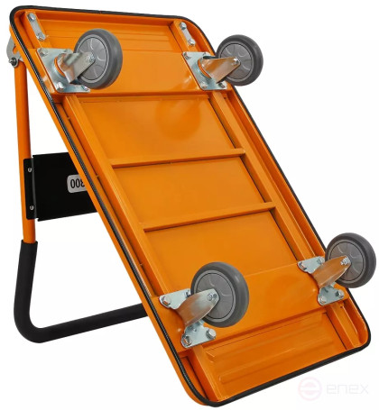Four-wheeled platform trolley RAD TPU 300