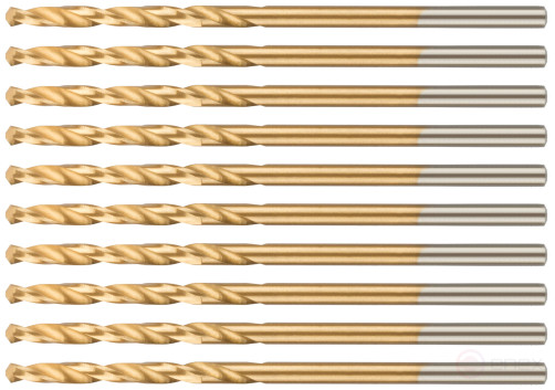 Сверло по металлу Cutop Profi с титановым покрытием, 2х49 мм (10 шт)