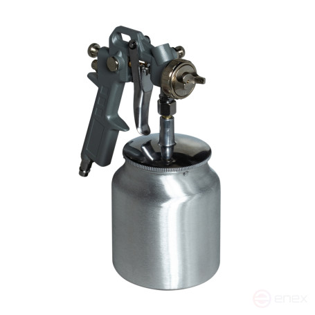 Spray gun 162 V (nozzle 1.5mm, 150-180l/min, 3-5bar, spot 160-220mm, 0.6L)