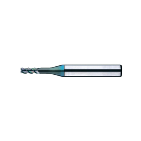 Carbide end mill D0.8x1.6x50x4 Z3 Ta-C