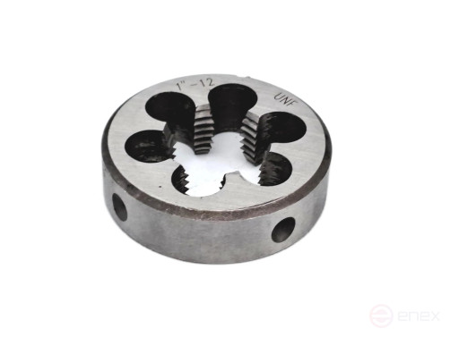 UNF die 1" 12 threads