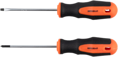 A set of 12 pr. through-hole screwdrivers with a hexagon wrench (case) Avtodor 30870