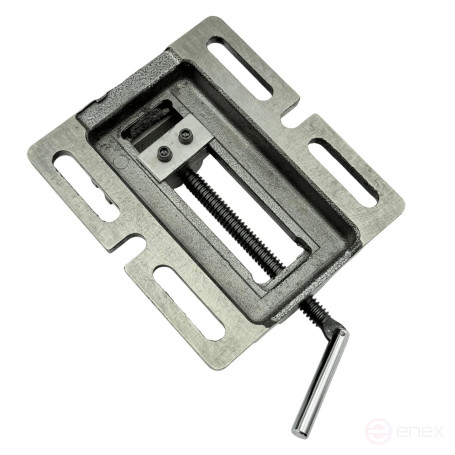 Machine tool vise for drilling machines, non-rotating L jaws 100 mm, series Q194A TORNERI T025885