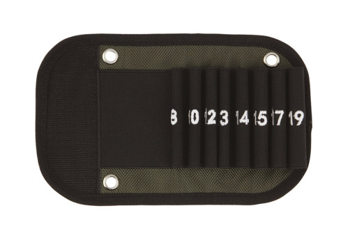 Branded bag for a set of ratchet keys 8, 10, 12, 13, 14, 15, 17, 19 mm, 8 pcs. (for sets 515085 and 515485)