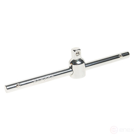 Вороток ER-92101 1/4" DR Т-образный с подвижной головкой 110мм ЭВРИКА 1/320