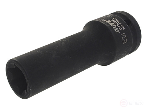 Головка торцевая 3/4" TORX E24 ударная глубокая L=110мм JTC