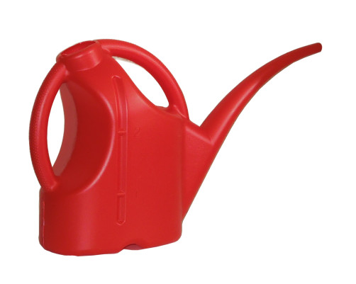 Watering can garden 2 liters, red