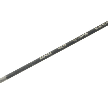 Отвертка крестовая PH0х100мм Ø3мм магнитная, стержень S2, с держателем HRC≥59 ER-20100PH ЭВРИКА /1/12/144 NEW