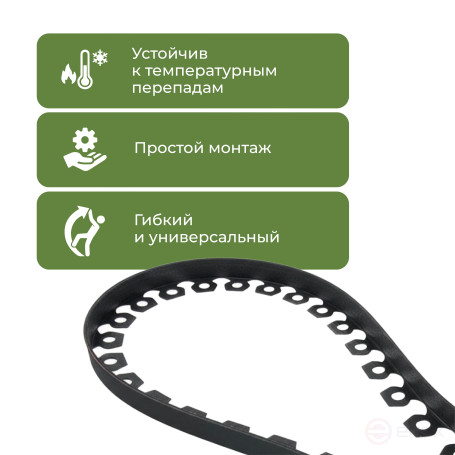 Бордюр Манго Премиум 38 мм черный