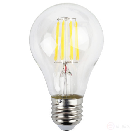 LED lamp ERA F-LED A60-9W-840-E27 9W Filament Pear Neutral White Light E27