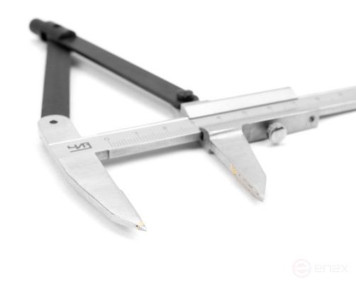 Vernier caliper marking SHTSRT - 150 0.1 tv.gb. CHEESE