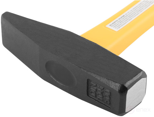 Молоток кованый, фиберглассовая усиленная ручка, Профи 500 гр.