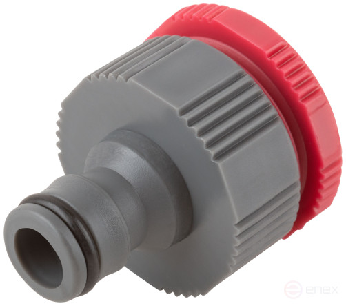 External plastic adapter 3/4" - 1"