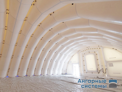 Universal PVC pneumatic frame hangar