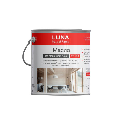 Oil for walls and ceilings 1 l