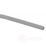 PVC corrugated PIPE SIMPLE ERA GOFR-20-50- PVC-SIMPLE gray 20mm with 50m probe