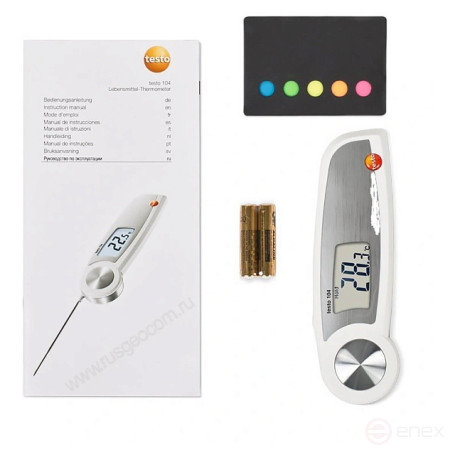 Food thermometer Testo 104 with verification