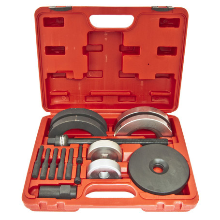 Набор приспособлений для замены ступичных подшипников ER-86711: 72мм AUDI A2,SEAT: Ibiza, SKODA: Fabia,VW: Polo,Fox. в кейсе ЭВРИКА /1/20
