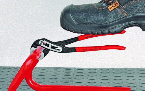 KNIPEX ALLIGATOR® клещи переставные, 70 мм (2 3/4"), под ключ 60 мм, L-300 мм, серые, 1-к ручки