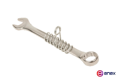 Key combined with mounting spiral, 16 mm