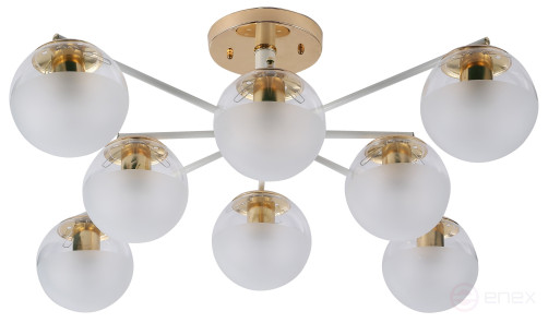 Люстра Rivoli Umbra 3129-308 8 х Е27 40 Вт модерн