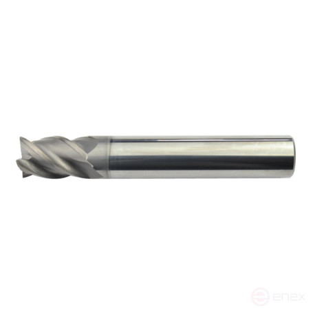 High-performance carbide end milling cutter D8x50x100x8 Z4 TiSiN