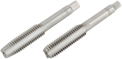 Metric taps, alloy steel, set of 2 pcs. M12x1.75 mm