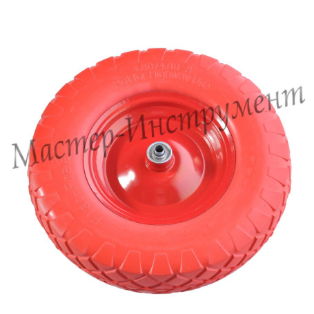 Колесо PU 4.80/4.00х80 D16/12 бескамерное